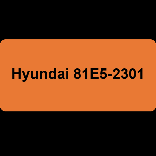 Hyundai 81E5-2301